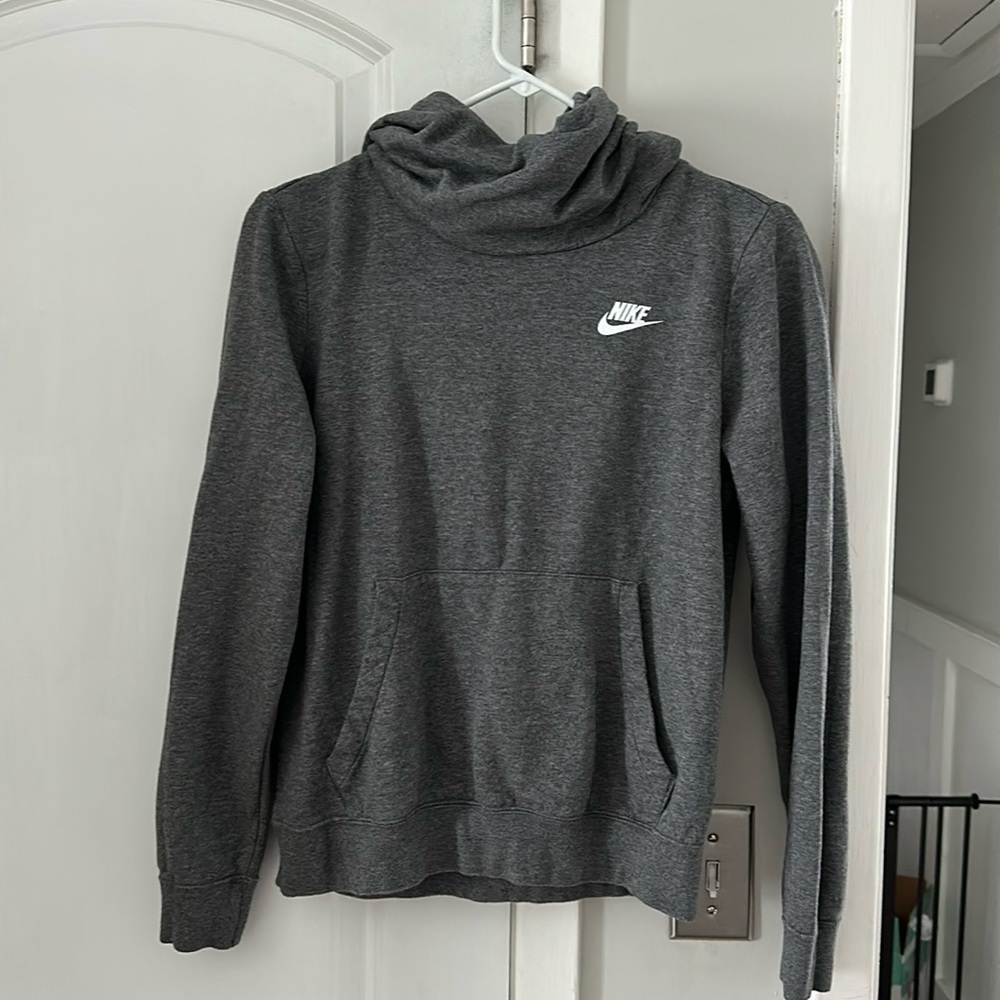 Gray Nike hoodie, size small